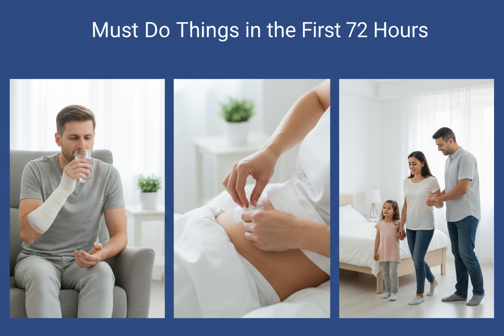 post-operative care at home